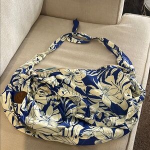 Maaji packabke Floral Blue and Cream Women's Bag